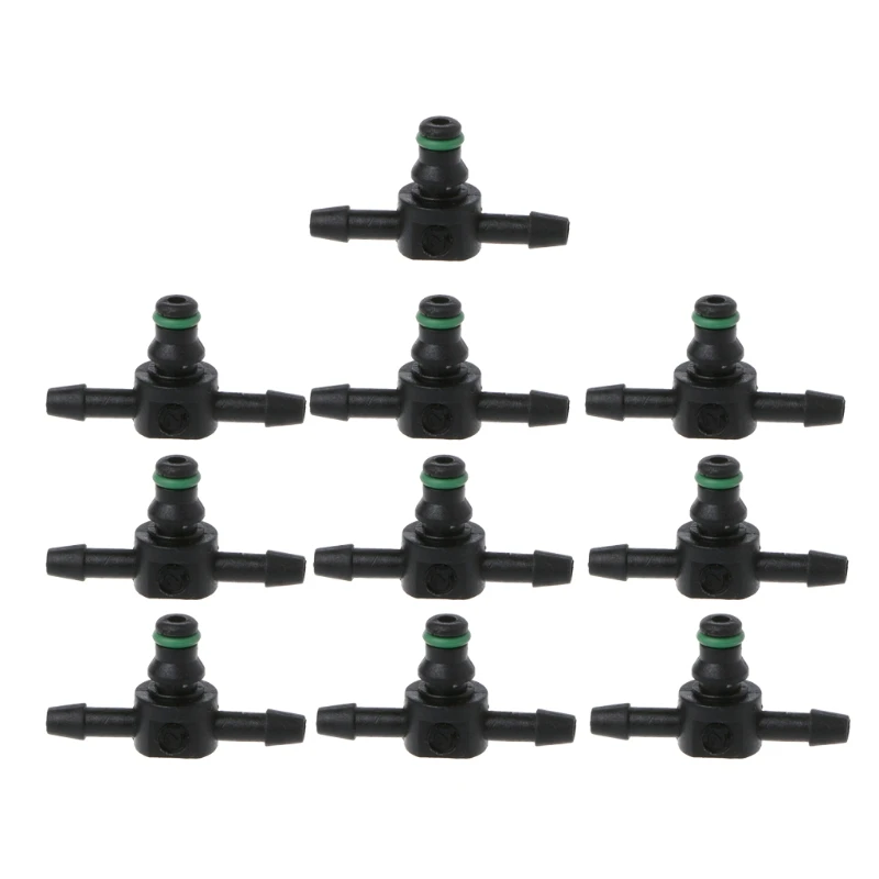 10Pcs T Type Connector Pipe Hose Joiner Tube Fuel For Bosch 110 Series Injector Motorcycle Fuel Supply
10Pcs T Type Connector Pipe Hose Joiner Tube Fuel For Bosch 110 Series Injector Motorcycle Fuel Supply