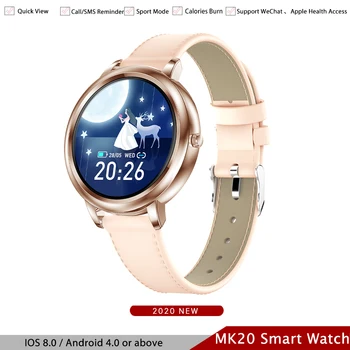 MK20 2020 Style Elegant Smart Watch Woman Full Screen Touch Girl Heart Rate Customize Dial Lady Smartwatch For Android IOS Phone
MK20 2020 Style Elegant Smart Watch Woman Full Screen Touch Girl Heart Rate Customize Dial Lady Smartwatch For Android IOS Phone