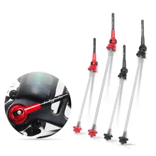 Titanium Alloy Bicycle Quick Release Skewers Lever For MTB Road Bike 140/190mm 180/235mm Lightweight Quick Skewers Cycling Parts
Titanium Alloy Bicycle Quick Release Skewers Lever For MTB Road Bike 140/190mm 180/235mm Lightweight Quick Skewers Cycling Parts