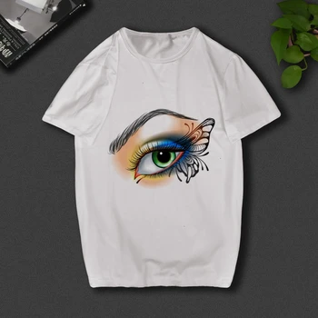 2019 New Harajuku Cartoon T-shirt Eyelash Beautiful Girl Round Neck Aesthetic T-shirt Intimate Pocket
2019 New Harajuku Cartoon T-shirt Eyelash Beautiful Girl Round Neck Aesthetic T-shirt Intimate Pocket
