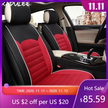 KADULEE Universal car seat cover For nissan qashqai j10 almera n16 note x-trail t31 patrol y61 tiida car accessories car-styling
KADULEE Universal car seat cover For nissan qashqai j10 almera n16 note x-trail t31 patrol y61 tiida car accessories car-styling