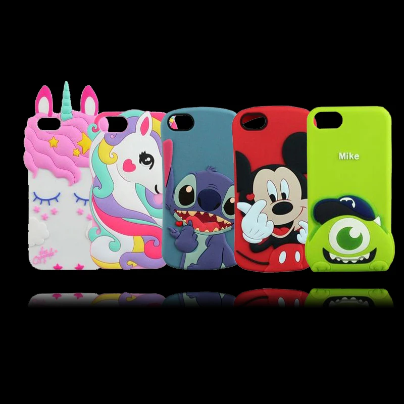 Cute 3D Silicon Sulley Mike Mickey Minnie Unicorn Cartoon Design Soft Phone Back Skin Cover Case for iPhone 5 5S
Cute 3D Silicon Sulley Mike Mickey Minnie Unicorn Cartoon Design Soft Phone Back Skin Cover Case for iPhone 5 5S
