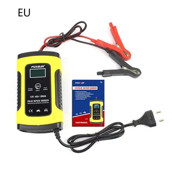 Foxsur 12V5A Battery Charger Microprocessor Control 3 Charge Stages Restore Drained And Sulphated Batteries 1 Set
Foxsur 12V5A Battery Charger Microprocessor Control 3 Charge Stages Restore Drained And Sulphated Batteries 1 Set