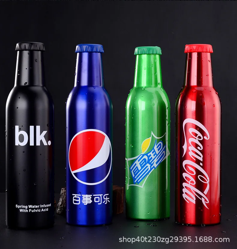 Creative 304 Stainless Steel Bottle Insulated Cup Cola Colorful Beer Fashion Spacious Portable Water Cup
Creative 304 Stainless Steel Bottle Insulated Cup Cola Colorful Beer Fashion Spacious Portable Water Cup