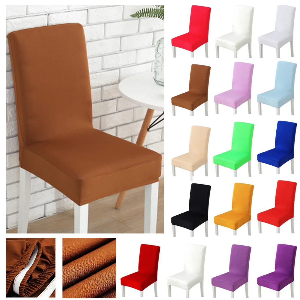 Elastic Chair Cover Elastic Non-Slip Cover Wedding Banquet Good Ductility Spandex And Polyester Material Solid Color
Elastic Chair Cover Elastic Non-Slip Cover Wedding Banquet Good Ductility Spandex And Polyester Material Solid Color