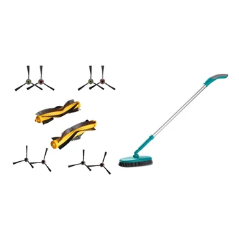 4 Pair Side Brush +2 Pcs Main Brush for Ecovacs Deebot & 1Pcs Retractable Floor Brush Toilet Bathroom Long Handle
4 Pair Side Brush +2 Pcs Main Brush for Ecovacs Deebot & 1Pcs Retractable Floor Brush Toilet Bathroom Long Handle