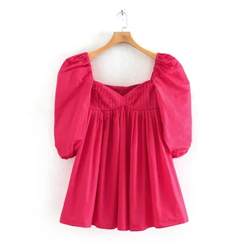 Women Sexy Dresses Party Elegant Clothes Club Vestidos round Neck Taffeta Loose Dress
Women Sexy Dresses Party Elegant Clothes Club Vestidos round Neck Taffeta Loose Dress