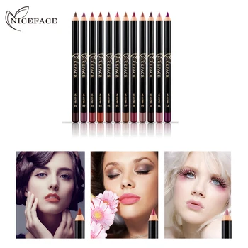 12pcs/set Lipliner Waterproof Long Lasting Professional Matte Lip Liner Pencil Set Smooth Matte Lipliner Pen Makeup Tools TSLM2
12pcs/set Lipliner Waterproof Long Lasting Professional Matte Lip Liner Pencil Set Smooth Matte Lipliner Pen Makeup Tools TSLM2