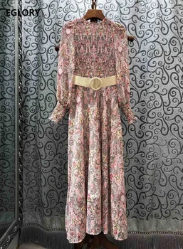 Bohemian Long Dress 2020 Spring Summer Fashion Women Vintage National Style Print Belt Patchwork Long Sleeve Casual Maxi Dress
Bohemian Long Dress 2020 Spring Summer Fashion Women Vintage National Style Print Belt Patchwork Long Sleeve Casual Maxi Dress