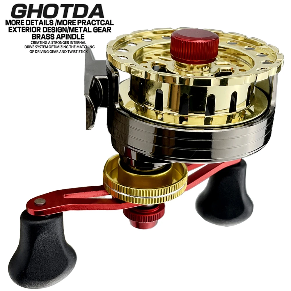 Metal Hollow Wire Cup Fly Raft fishing reel Bearing mark: 6+1 Front Reel Bridge Fishing Non-slip Fishing Reel
Metal Hollow Wire Cup Fly Raft fishing reel Bearing mark: 6+1 Front Reel Bridge Fishing Non-slip Fishing Reel