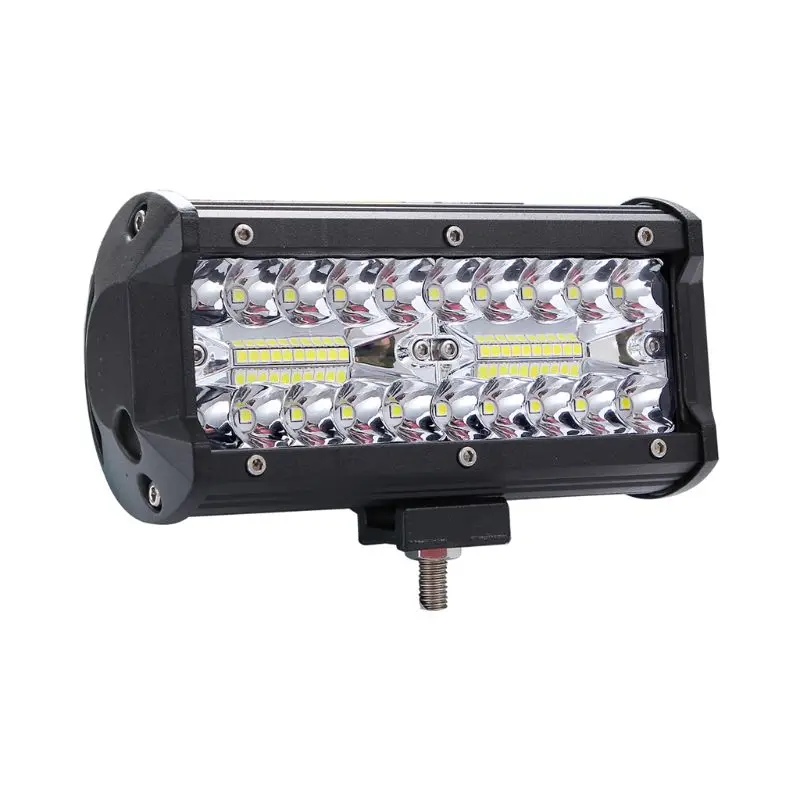 400W 7inch Triplex Work Light Automobile LED Light Bar Single Strip Light Spot Driving Illumination For Jeep UTV ATV Off-Road Ve
400W 7inch Triplex Work Light Automobile LED Light Bar Single Strip Light Spot Driving Illumination For Jeep UTV ATV Off-Road Ve