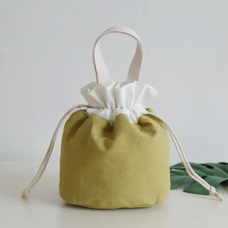 Summer Cotton Linen Fabric Handbag Women's Bucket Bag Students Mobile Phone Bag Versatile Solid Color Small Cloth Bag
Summer Cotton Linen Fabric Handbag Women's Bucket Bag Students Mobile Phone Bag Versatile Solid Color Small Cloth Bag
