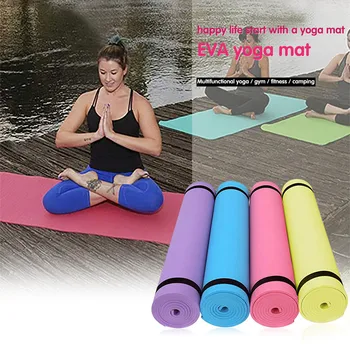4MM Fitness EVA Thick Durable Yoga Mat Non-slip Exercise Fitness Gym Pad Mat Esterilla Deporte Yoga Mats Body Building Sports 
4MM Fitness EVA Thick Durable Yoga Mat Non-slip Exercise Fitness Gym Pad Mat Esterilla Deporte Yoga Mats Body Building Sports