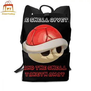 Mario Shell Backpack The Shell Giveth And The Shell Taketh Away Backpacks Multi Pocket Men's - Women's Bag Teenage Print Bags
Mario Shell Backpack The Shell Giveth And The Shell Taketh Away Backpacks Multi Pocket Men's - Women's Bag Teenage Print Bags