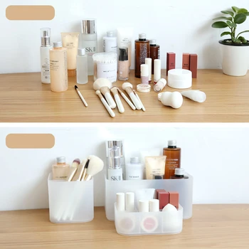 New Plastic Desktop Storage Box Cosmetic Box Plastic Matte Mask Box With Cover Dressing Table For Cosmetic Mask Miscellaneous
New Plastic Desktop Storage Box Cosmetic Box Plastic Matte Mask Box With Cover Dressing Table For Cosmetic Mask Miscellaneous