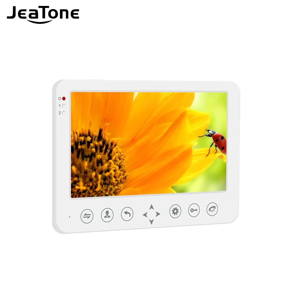 JeaTone 7 дюймов TFT LCD 1200TVL монитор цветной интерком для видеодомофона система домашней безопасности (работа для видеодомофона Jeatone)
JeaTone 7 дюймов TFT LCD 1200TVL монитор цветной интерком для видеодомофона система домашней безопасности (работа для видеодомофона Jeatone)