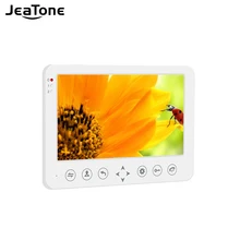 JeaTone 7 Inch TFT LCD 1200TVL Monitor Color Intercom for Video Intercom System Home Security (Work for Jeatone Video Intercom)
JeaTone 7 Inch TFT LCD 1200TVL Monitor Color Intercom for Video Intercom System Home Security (Work for Jeatone Video Intercom)