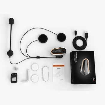 QTBE6 Motorcycle Helmet Intercom Headphones Wireless Intercom Handsfree Waterproof FM Radio Headset Motorcycle
QTBE6 Motorcycle Helmet Intercom Headphones Wireless Intercom Handsfree Waterproof FM Radio Headset Motorcycle