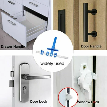 High Quality Wood Dowel Woodworking Jig Drill Guide Cabinet Handle Knobs Template Locator Detachable & Portable
High Quality Wood Dowel Woodworking Jig Drill Guide Cabinet Handle Knobs Template Locator Detachable & Portable