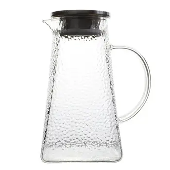 0.32gal Large Capacity Transparent Teapot Tea Pitcher Heat Resistant Multi-Use Glass Carafe Water Pitcher With Lid
0.32gal Large Capacity Transparent Teapot Tea Pitcher Heat Resistant Multi-Use Glass Carafe Water Pitcher With Lid