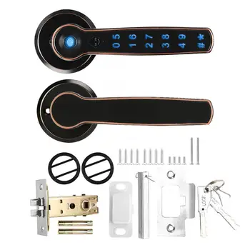 Smart Fingerprint Password Security Entry Lock for Wooden Door Electronic Lock Fingerprint Lock
Smart Fingerprint Password Security Entry Lock for Wooden Door Electronic Lock Fingerprint Lock