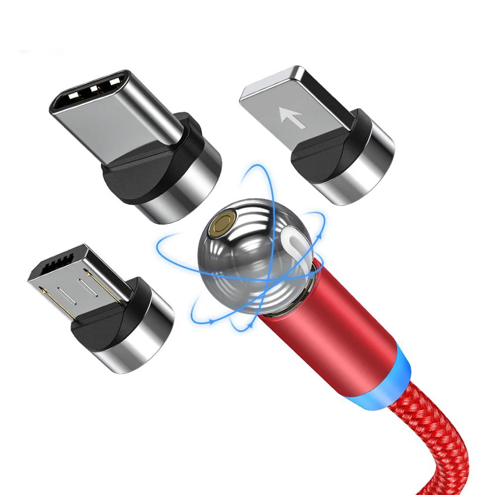 2020 New 540 degree Rotation Magnetic USB Cable Fast Charging Type C Cable Magnet Charger Micro USB Cable Mobile Phone USB Cord
2020 New 540 degree Rotation Magnetic USB Cable Fast Charging Type C Cable Magnet Charger Micro USB Cable Mobile Phone USB Cord