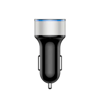 Cigarette Socket Lighter 2.1A Dual USB Car Charger 2 Port LCD Display 12-24V Power Adapter Auto Car-Charger for Sumsung for MI
Cigarette Socket Lighter 2.1A Dual USB Car Charger 2 Port LCD Display 12-24V Power Adapter Auto Car-Charger for Sumsung for MI