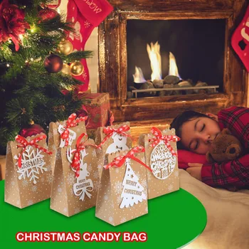 24pcs Christmas Kraft Paper Bag Set Snowflake Snowman Candy Chocolate Cookies Packing Paper Bag Kids Gift Storage Bag
24pcs Christmas Kraft Paper Bag Set Snowflake Snowman Candy Chocolate Cookies Packing Paper Bag Kids Gift Storage Bag