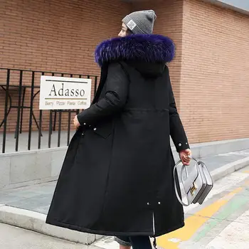 Cotton-padded Clothes Women's 2019 Elegant Korean-style WOMEN'S Wear Slim Women's Large Fur Collar Hooded Plush Cotton Coat Wome 
Cotton-padded Clothes Women's 2019 Elegant Korean-style WOMEN'S Wear Slim Women's Large Fur Collar Hooded Plush Cotton Coat Wome
