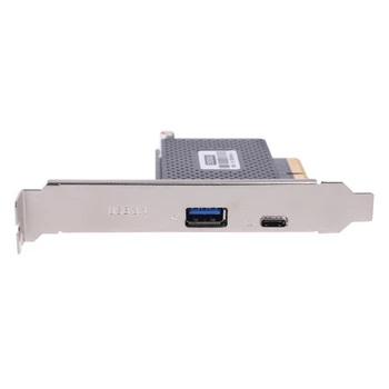 10Gb/s PCI Express PCIe to USB Type A Type C Riser Card Adapter with SATA 15 Pin X5QC
10Gb/s PCI Express PCIe to USB Type A Type C Riser Card Adapter with SATA 15 Pin X5QC