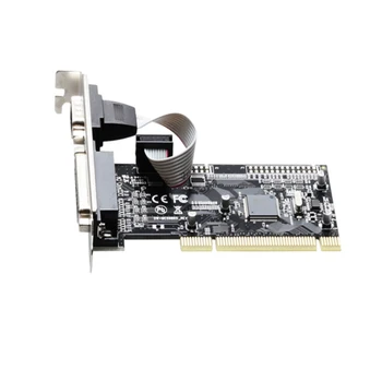 DB25 printer LPT add-on card hot sale PCI expansion card PCI to RS232 serial port COM and parallel port
DB25 printer LPT add-on card hot sale PCI expansion card PCI to RS232 serial port COM and parallel port