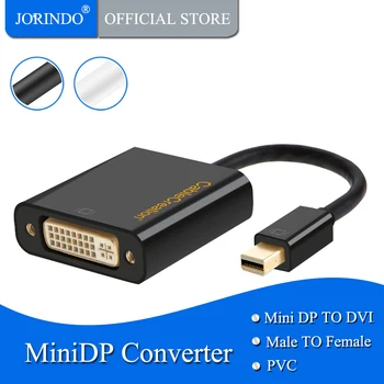 Mini DP to DVI, JORINDO Mini Displayport (Thunderbolt2 Compatible) to DVI Adapter Cable for Mac Book, iMac and More, Black
Mini DP to DVI, JORINDO Mini Displayport (Thunderbolt2 Compatible) to DVI Adapter Cable for Mac Book, iMac and More, Black