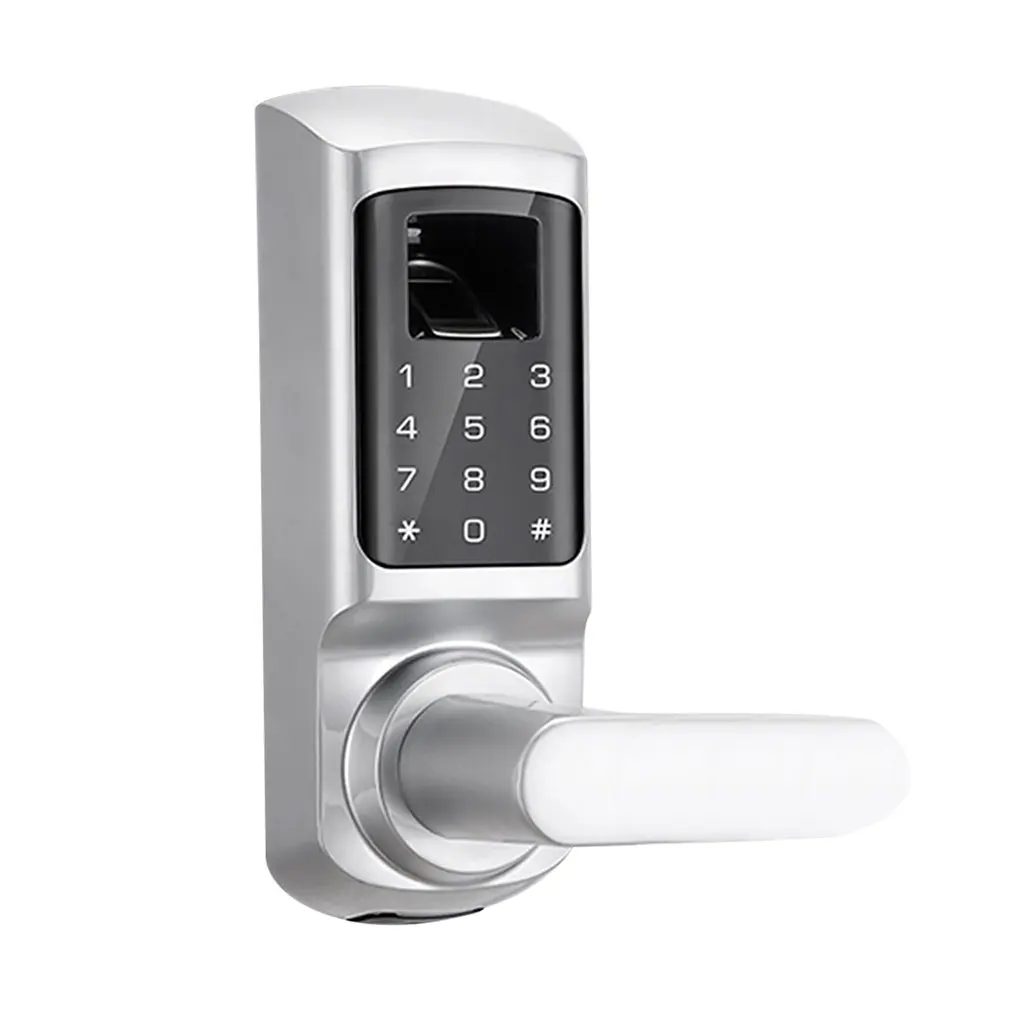 FM-02 Digital Biometric Fingerprint Lock Keyless Smart Door Lock Fingerprint+Password+Key Unlocking 3 Ways for Home
FM-02 Digital Biometric Fingerprint Lock Keyless Smart Door Lock Fingerprint+Password+Key Unlocking 3 Ways for Home