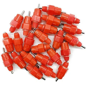 Automatic Chicken Water Nipple Drinker Feeders Poultry Hen Duck Screw Style Water Drink Feeder (30)
Automatic Chicken Water Nipple Drinker Feeders Poultry Hen Duck Screw Style Water Drink Feeder (30)
