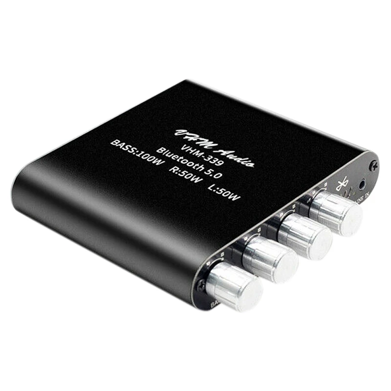 HIFI Bluetooth стерео о сабвуфер усилитель плата TPA3116 D2 цифровой мощности 2 1 канала 2X50W +