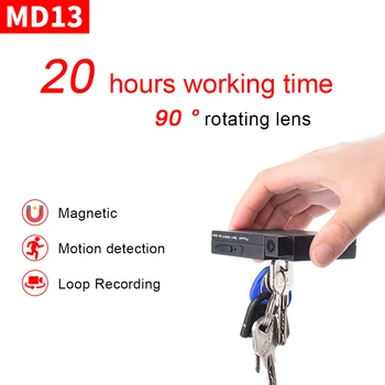HD mini camera MD13 Camcorder 24 Hours Video Recorder Infrared Motion Detection Surveillance Camera with 2000mAh Battery pk sq11
HD mini camera MD13 Camcorder 24 Hours Video Recorder Infrared Motion Detection Surveillance Camera with 2000mAh Battery pk sq11