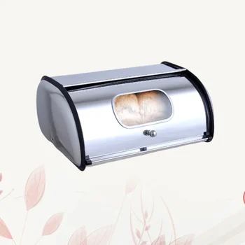 1pc Bread Storage Case Container Kitchen Bread Box Kitchen Gadget for Bakery (Small Size 34X23X14.5CM with Window with Handle Si
1pc Bread Storage Case Container Kitchen Bread Box Kitchen Gadget for Bakery (Small Size 34X23X14.5CM with Window with Handle Si