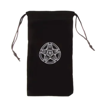 Tarot Card Storage Bag Velvet Pentagram Toy Home Mini Drawstring Package for Playing Cards Dice Jewelry Storage Box
Tarot Card Storage Bag Velvet Pentagram Toy Home Mini Drawstring Package for Playing Cards Dice Jewelry Storage Box