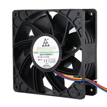 6000RPM 7500RPM DC12V 2.7A 5.0A Miner Cooling Fan Replacement 4-pin For Antminer Bitmain S7 S9 For PC
6000RPM 7500RPM DC12V 2.7A 5.0A Miner Cooling Fan Replacement 4-pin For Antminer Bitmain S7 S9 For PC