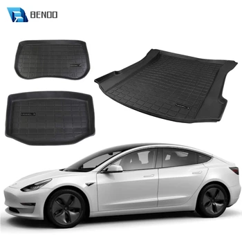 BENOO Customized TPE Waterproof Trunk Mat Front Box Mat For Tesla Model 3 Car Rear Trunk Storage Mat Cargo Tray Trunk Protective
BENOO Customized TPE Waterproof Trunk Mat Front Box Mat For Tesla Model 3 Car Rear Trunk Storage Mat Cargo Tray Trunk Protective