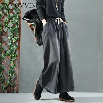 TVVOVVIN 2019 Autumn All-match Literature Drawstring Wide Leg Ankle-Length Pants Leisure Time Trousers L184
TVVOVVIN 2019 Autumn All-match Literature Drawstring Wide Leg Ankle-Length Pants Leisure Time Trousers L184