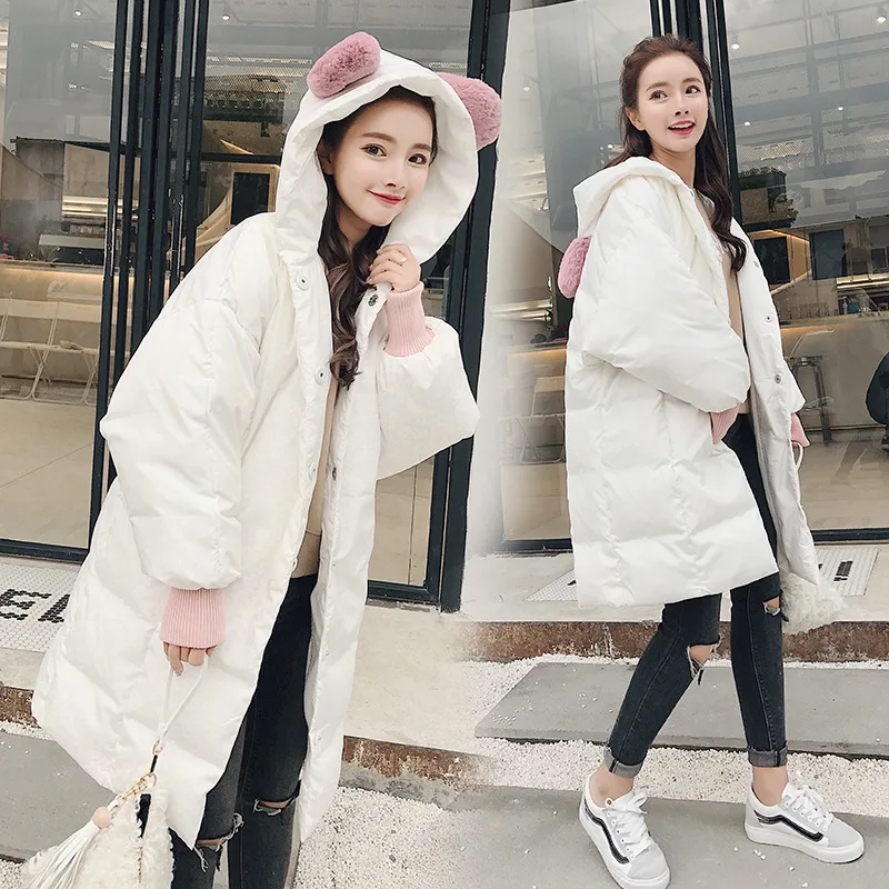 Cotton-padded Jacket 2019 New Style Hot Selling Winter Coat Student down Coat Korean-style Loose-Fit Woman Cotton Dress Hong Kon
Cotton-padded Jacket 2019 New Style Hot Selling Winter Coat Student down Coat Korean-style Loose-Fit Woman Cotton Dress Hong Kon