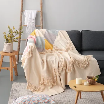 Multifunction Splice Geometry Throw Blanket Sofa Tassel Tapestry for Sofa Bed Office Wall Decor Tapestry Restaurant Table Cloth
Multifunction Splice Geometry Throw Blanket Sofa Tassel Tapestry for Sofa Bed Office Wall Decor Tapestry Restaurant Table Cloth