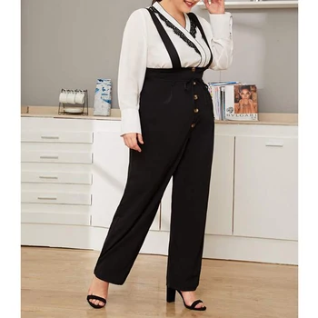 Fashion Big Size Women's Sleeveless Overall Cotton Casual Jumpsuits Cargo Pants Trousers Plus Size 4xl Overalls
Fashion Big Size Women's Sleeveless Overall Cotton Casual Jumpsuits Cargo Pants Trousers Plus Size 4xl Overalls