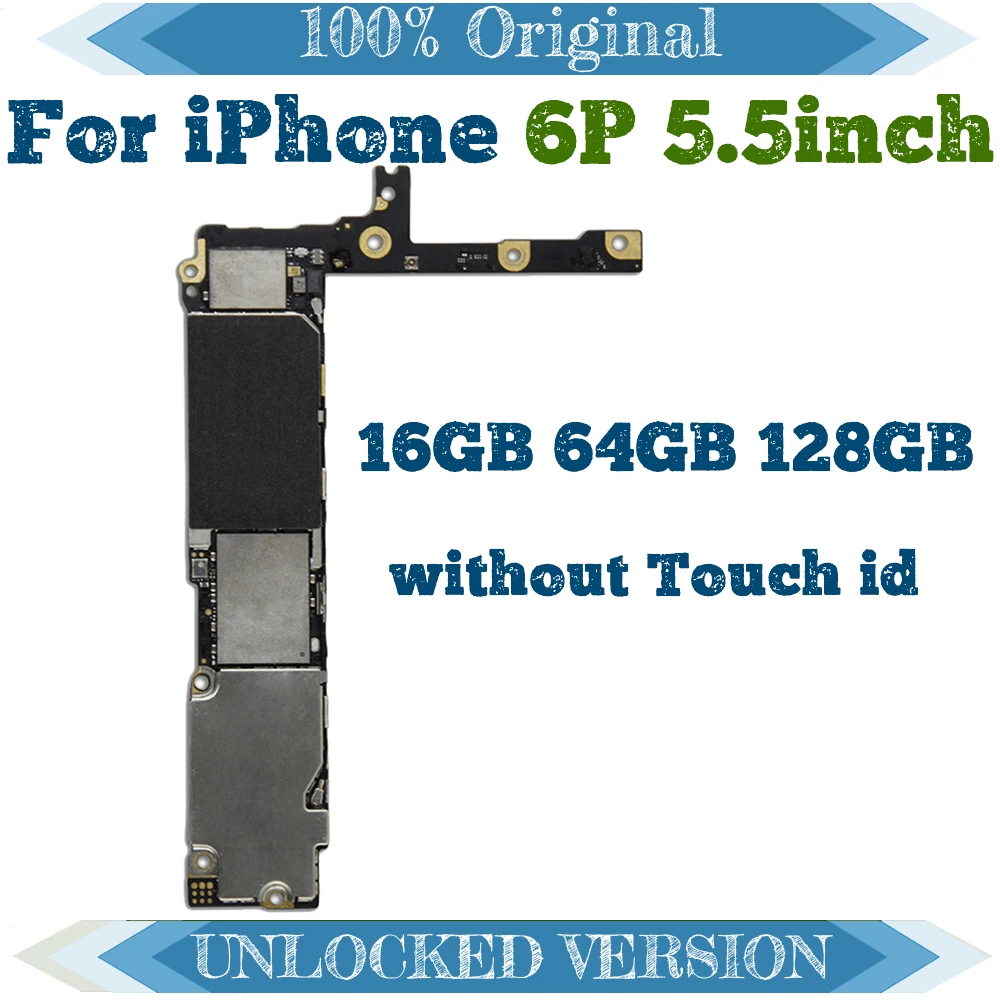 Original For iphone 6p 6plus motherboard without touch ID unlocked for iphone 6+ card/fee 16gb/64gb/128gb free shipping
Original For iphone 6p 6plus motherboard without touch ID unlocked for iphone 6+ card/fee 16gb/64gb/128gb free shipping