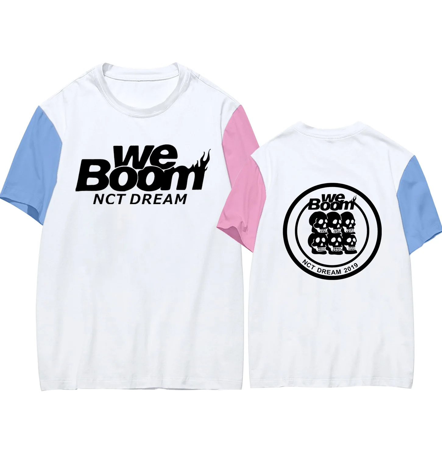 2020 Two-color Short-sleeved Summer Korean T-shirt New Men and Women Letters Printed T-Shirt Unisex Cute Tshirt Hip Hop Top Tees
2020 Two-color Short-sleeved Summer Korean T-shirt New Men and Women Letters Printed T-Shirt Unisex Cute Tshirt Hip Hop Top Tees