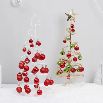 Binary Christmas Decorations Mini Christmas Tree High-end Shopping Mall Arrangement Ball Tree Tower Crafts
Binary Christmas Decorations Mini Christmas Tree High-end Shopping Mall Arrangement Ball Tree Tower Crafts