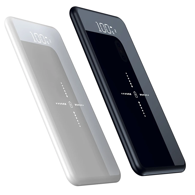 10000mAh Portable Power Bank Mirror Screen Digital Display Poverbank External Battery Pack Powerbank For Smart Mobile Phone
10000mAh Portable Power Bank Mirror Screen Digital Display Poverbank External Battery Pack Powerbank For Smart Mobile Phone