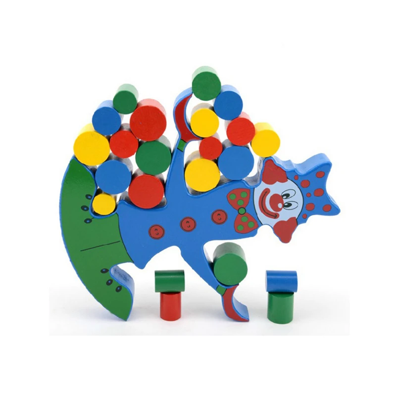 Baby Model Building Kit Clown Balance Wooden Game Toy Children Building Blocks Enlightenment Educational Toys
Baby Model Building Kit Clown Balance Wooden Game Toy Children Building Blocks Enlightenment Educational Toys