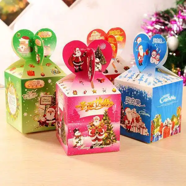 christmas candy aox gift carton biscuit merry bag christmas tree